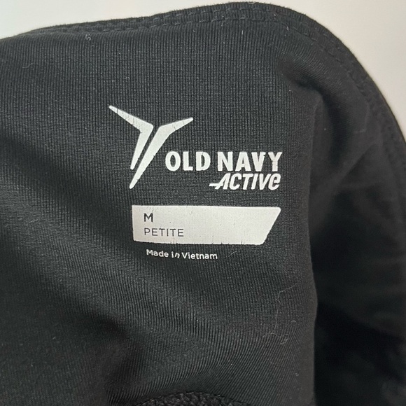 Old Navy Active Petites Black Compression Rest Later Athletic Leggings M - Picture 4 of 5